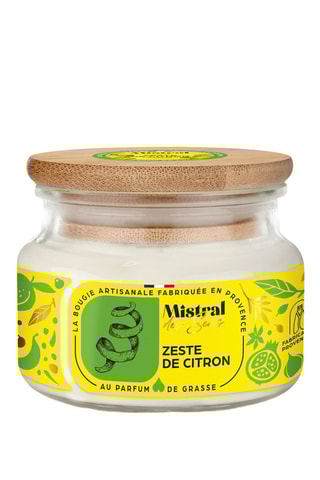 Bougie parfumée "Zeste de citron"