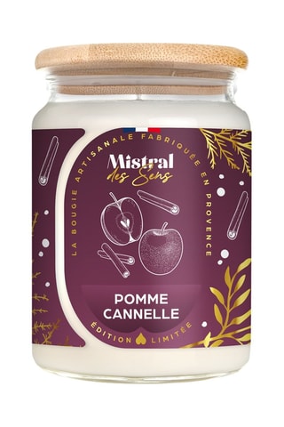 Bougie parfumée "Pomme cannelle"