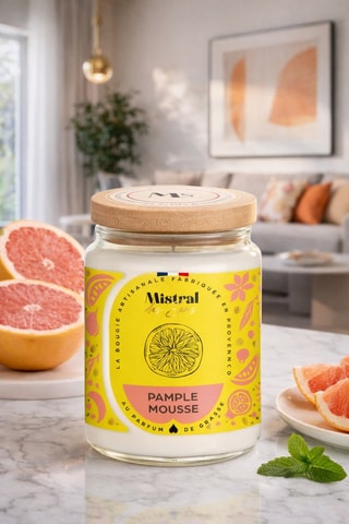 Bougie parfumée "Pamplemousse"