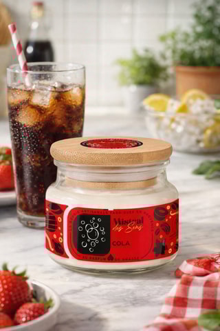 Bougie parfumée "Cola pétillant"