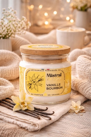 Bougie parfumée "Vanille bourbon"