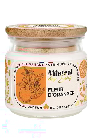 Candela profumata Fiore d’arancio