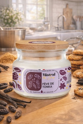 Bougie parfumée "Fève de Tonka"