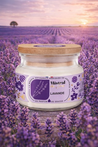 Bougie parfumée "Lavande"