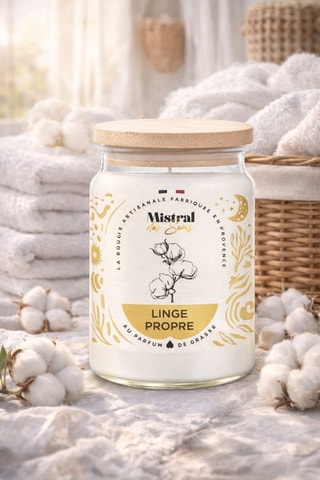 Bougie parfumée "Fleur de coton"