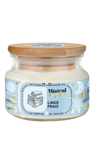 Bougie parfumée "Linge frais"