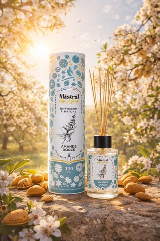 Diffuseur de parfum "Amande douce" - 100 ml