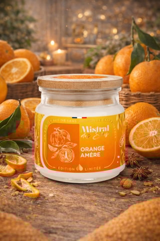 Bougie parfumée "Orange amère"