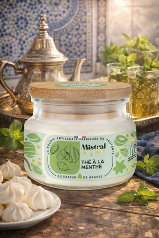Bougie parfumée "Thé à la menthe"