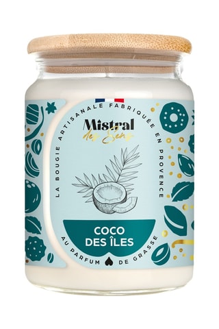 Bougie parfumée "Coco des îles"