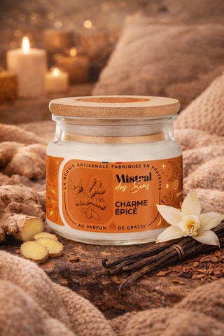 Bougie parfumée "Nuances d'épices"