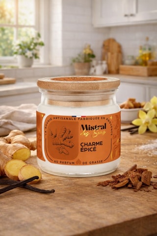 Bougie parfumée "Nuances d'épices"