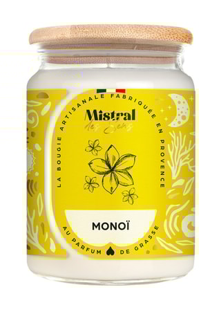 Bougie parfumée "Monoï"