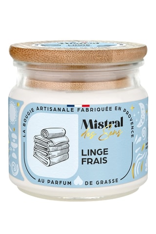 Bougie parfumée "Linge frais"