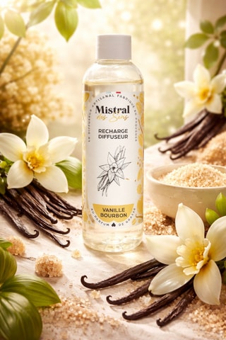 Recharge diffuseur de parfum "Vanille bourbon" - 200 ml