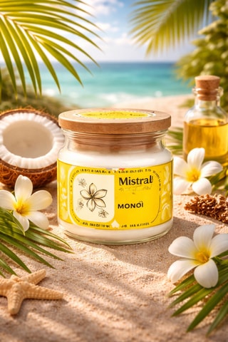 Bougie parfumée "Monoï"