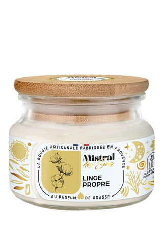 Bougie parfumée "Linge propre"