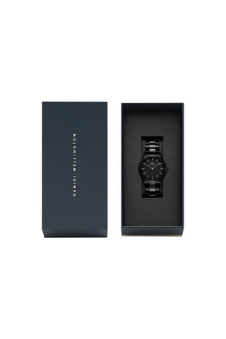 Relógio de quartzo em aço Iconic Link - 32 mm - Preto