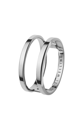 Bague Elan Dual Ring S 54 - Argenté