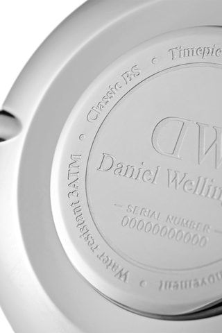 Montre à quartz en cuir Petite Sheffield  28 mm - Noir