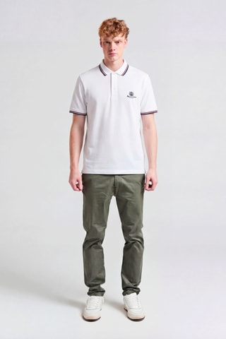 Polo regular - Branco