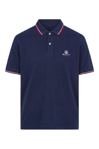 Polo regular - Azul-marinho