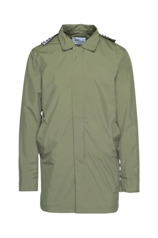 Trench com capuz - Caqui