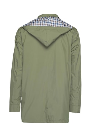 Trench com capuz - Caqui