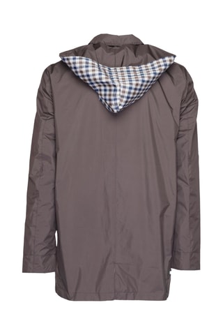 Trench com capuz - Castanho