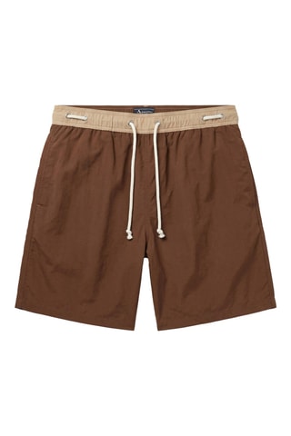 Calções de banho - Castanho