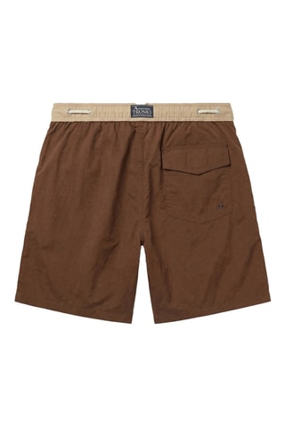 Calções de banho - Castanho