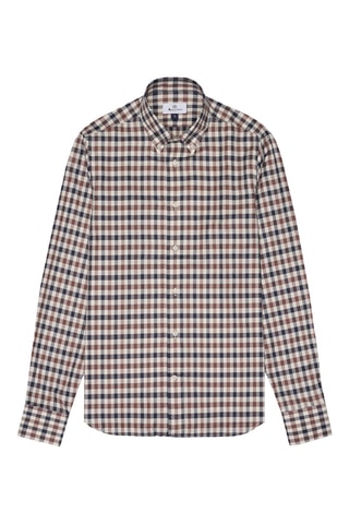 Camisa regular - Azul