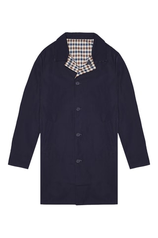 Trench reversível - Azul-marinho