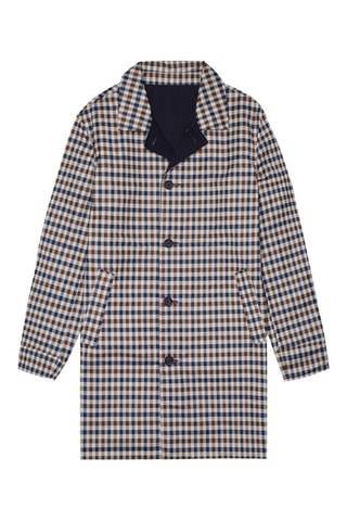 Trench reversível - Azul-marinho