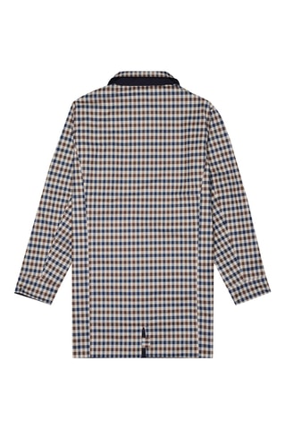 Trench reversível - Azul-marinho