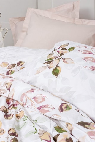 Parure de couette en coton 57 fils/cm² Brice - Beige