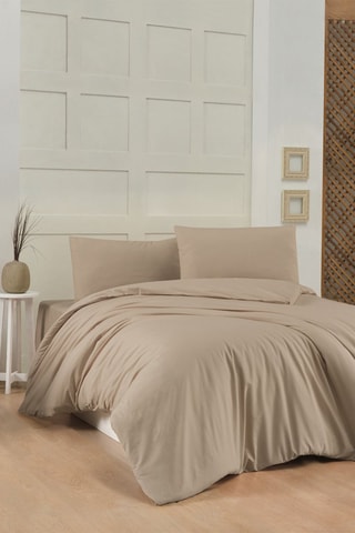 Parure en coton 61 fils/cm² - Beige