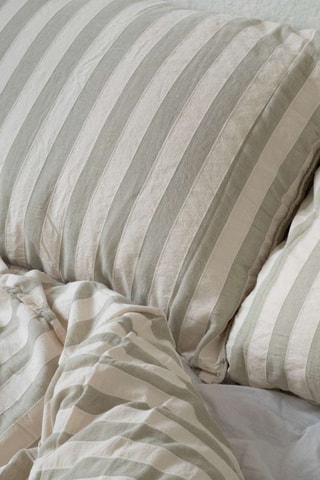 Overtrekset Ranforce King Quilt - Groen