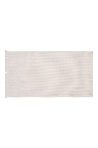 2 serviettes de toilette - Écru - 50 x 90 cm