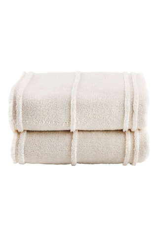 2 draps de bain - Cappuccino