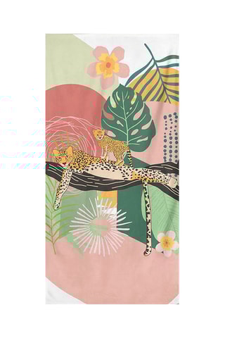 Serviette de plage - Multicolore - 75 x 150 cm