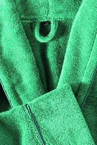 Peignoir et serviette - Vert