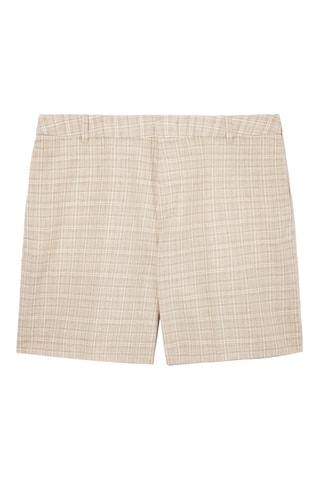 Shorts in lino - Beige