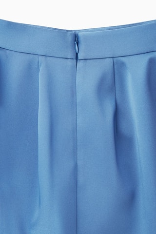 Gonna taglio dritto - Blu