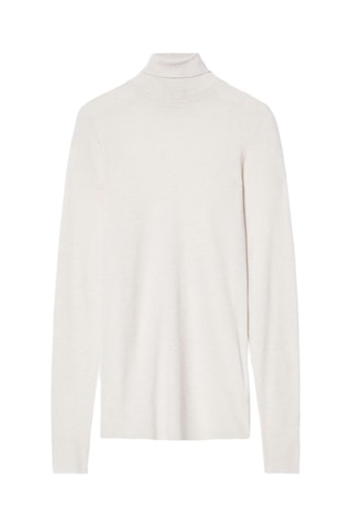 Top in lana - Bianco