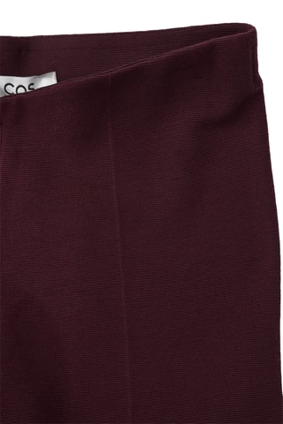 Pantaloni regular in lana - Nero