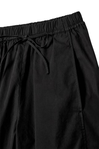 Pantaloni wide legs - Nero