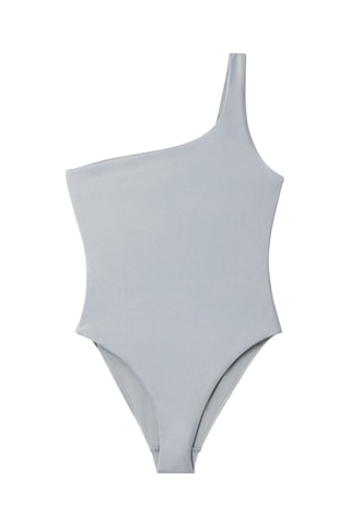 Costume intero asimmetrico - Grigio