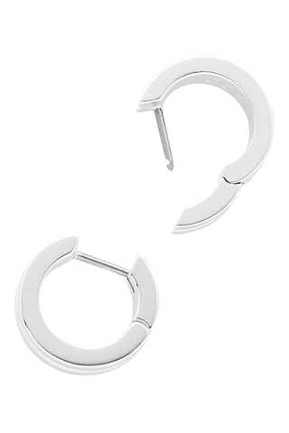 Orecchini a cerchio - Placcato argento