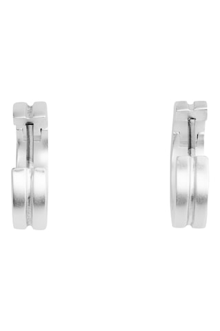 Orecchini a cerchio - Placcato argento